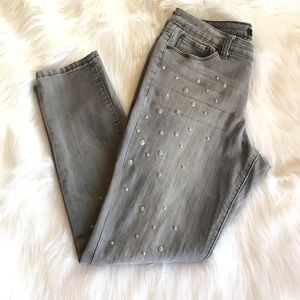 Bandolino Karyn Jeans Gray Size 6P